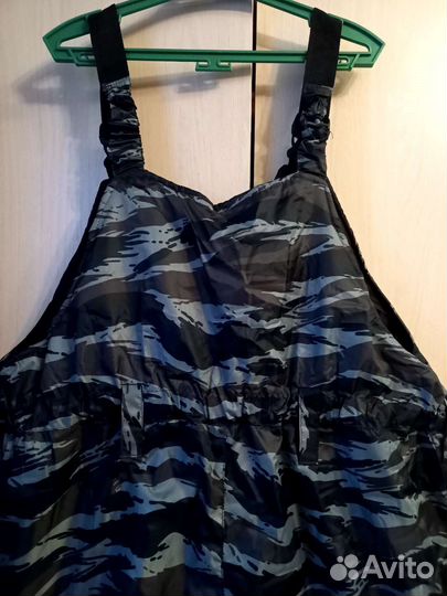 Комбинезон камуфляжный 6XL утеплённый