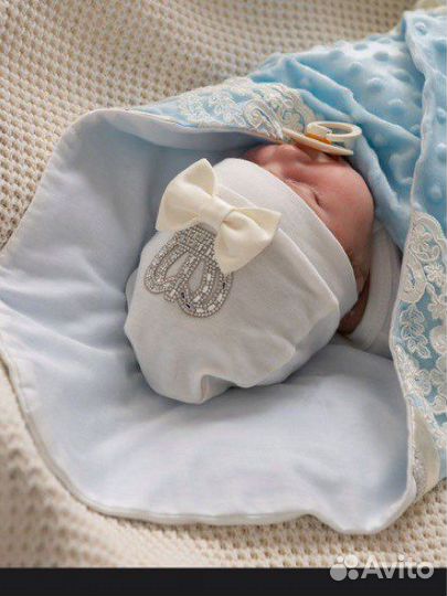 Конверт на выписку для мальчика летний