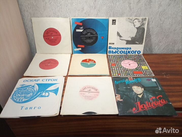 Виниловые пластинки-миньоны СССР