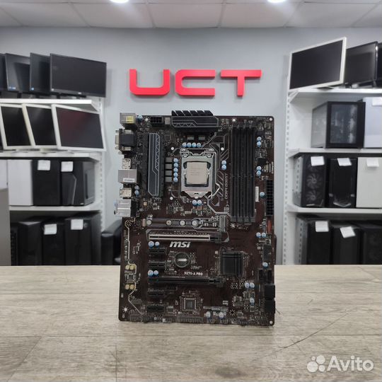 Материнская плата MSI H270 A-PRO + i3 7100