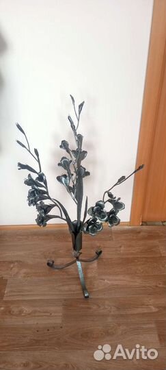 Металлические цветы. Розы, гладиолусы