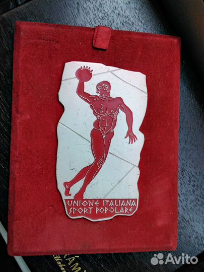 Плакетка Union Italiana Sport Popolare