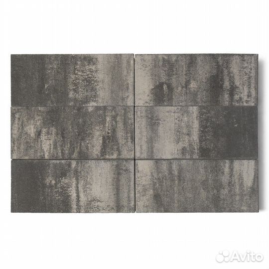 Тротуарная плитка Сити Color Mix Ночь h80