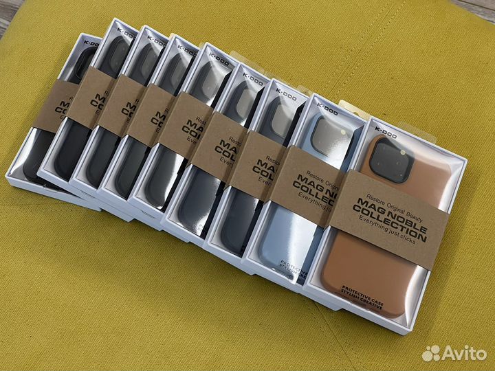 Чехол на iPhone 13 pro max magsafe k-doo noble