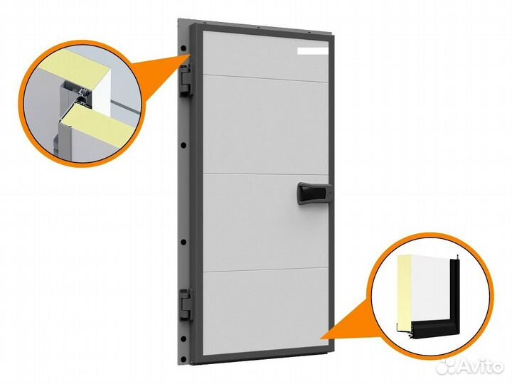 Двери Холодильные для Камеры Овощехранилища Склада