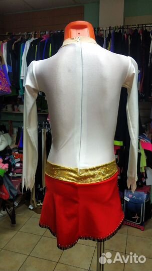 Платье для фигурного катания на рост 122