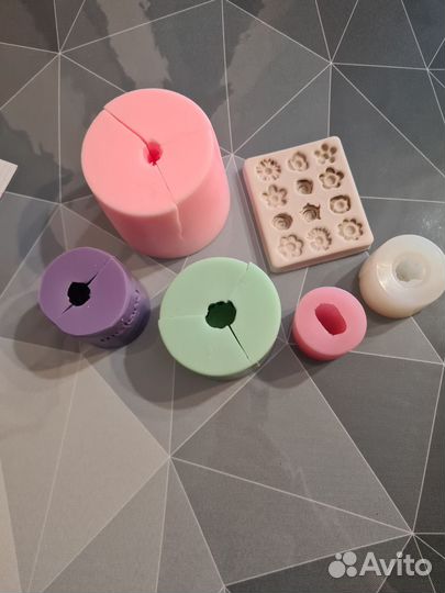 Силиконовые формы для мыла