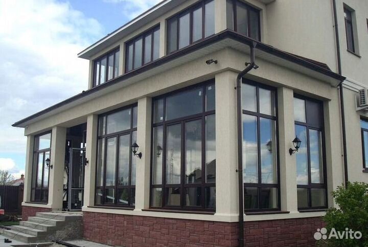 Окно двухстворачатое