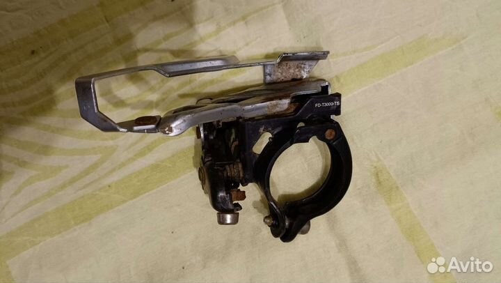 Передний переключатель + монетка (shimano)