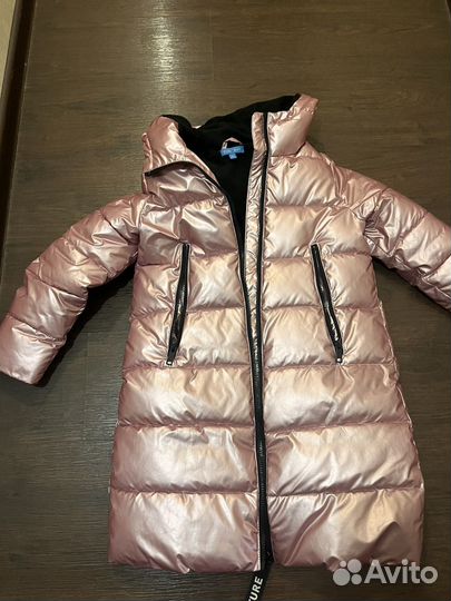 Пуховик на девочку 134