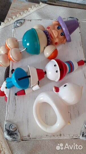 Игрушки погремушки СССР