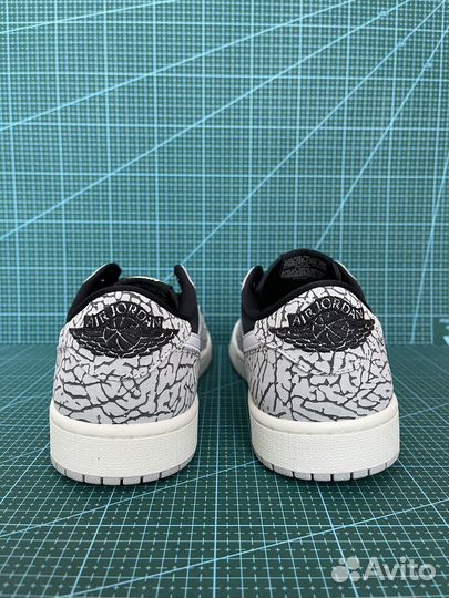 Air Jordan 1 Low OG “Black Elephant” CZ0790-001