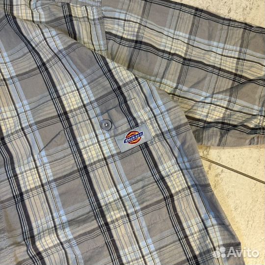 Винтажная клетчатая рубашка Dickies Vintage