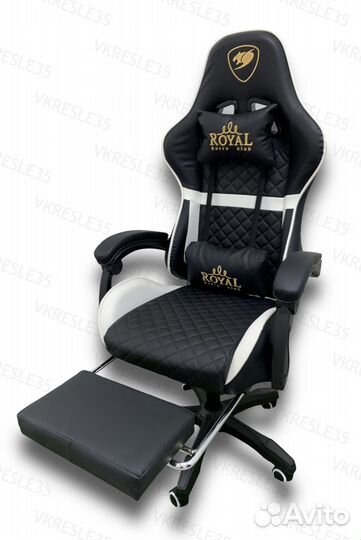 Кресло Компьютерное - Игровое Кресло с Массажем