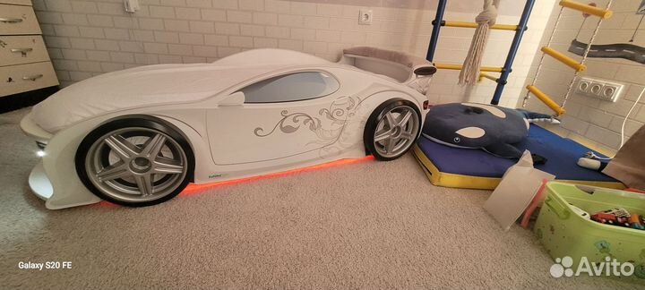 Детская кроватка машинка бу