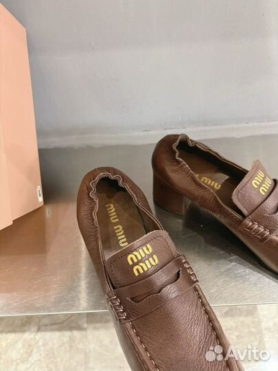 Макасины женские Miu Miu Premium