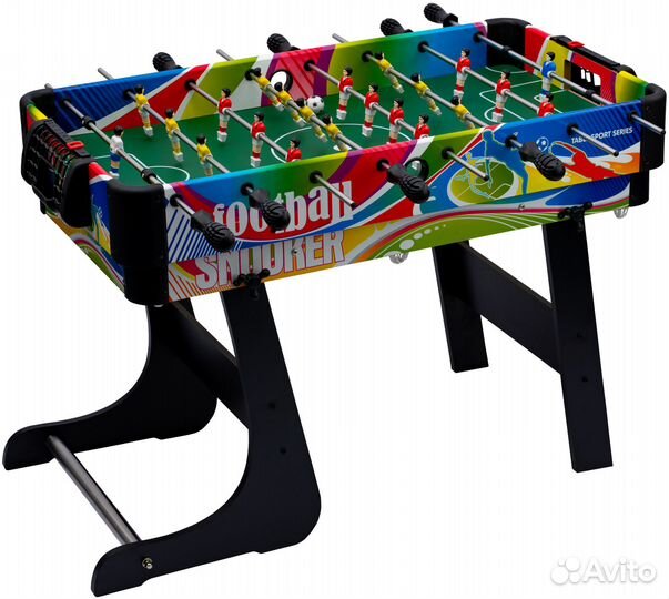 Игровой стол 4в1 аэрохоккей/бильярд/футбол/теннис