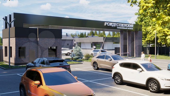 Коттедж 110 м² на участке 6 сот.