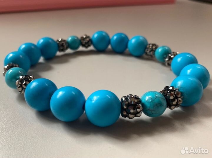 Браслет Бирюза Plus Size