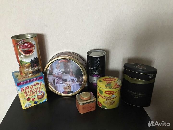 Баночки под чай, кофе