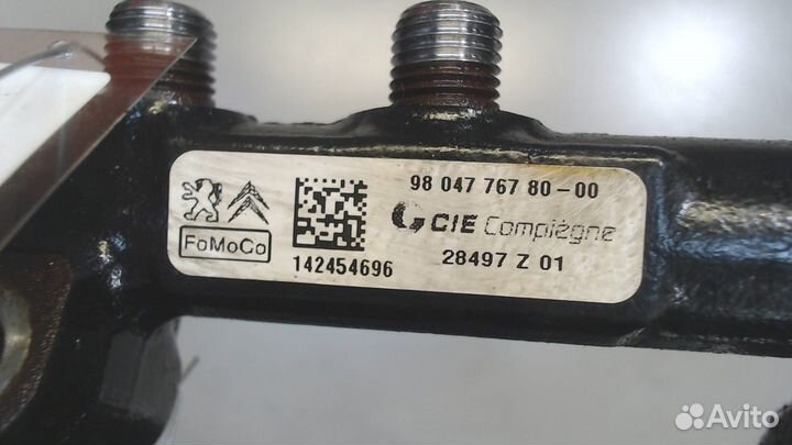 Рампа топливная Ford Focus 3, 2014