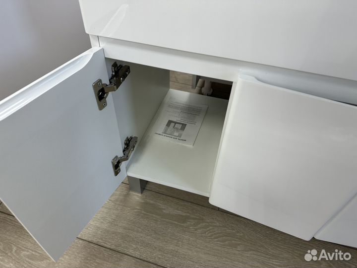 Тумба для ванной Натали комбинированная 80 см