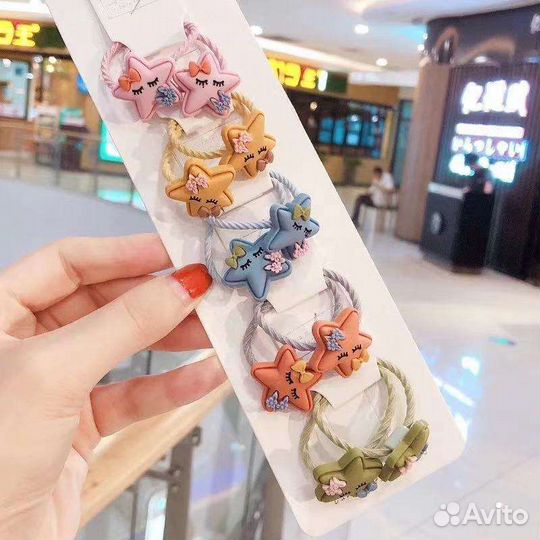 Резинки для волос детские