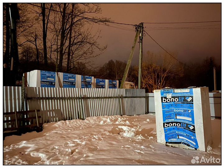 Газобетонные блоки газоблок Bonolit