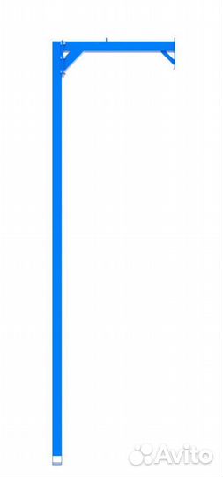 Стойка баскетбольная разборная (с бетонированием