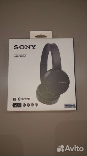 Беспроводные наушники sony wh ch500 новые