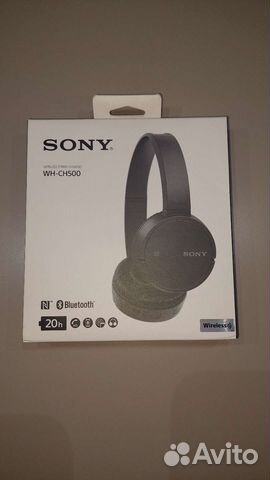 Беспроводные наушники sony wh ch500 новые
