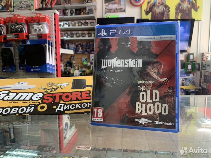 Wolfenstein The New Order + The Old Blood PS4