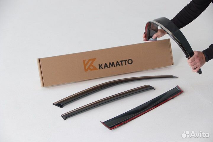 Ветровики kamatto Honda Jade 2015-2020