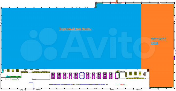 Торговая площадь, 1800 м²