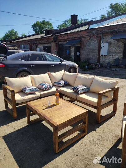 Мебель на веранду (+подушки)