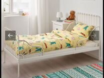 Детская кровать IKEA трансформер с матрасом