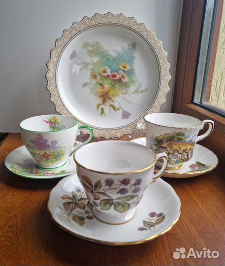 Чайная пара Англия Винтаж