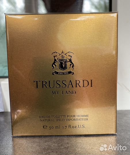 Туалетная вода Trussardi my land 50 мл