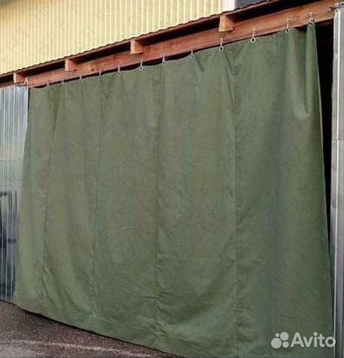 Шторы брезентовые для гаража