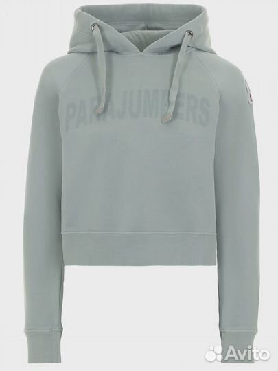 Худи хлопковое с логотипом Parajumpers