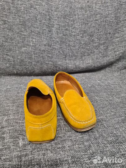 Мокасины женские 37 размер натуральная замша
