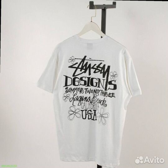 Футболка Stussy оверсайз