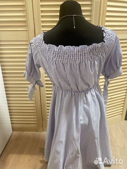 Платье женское в полоску новое