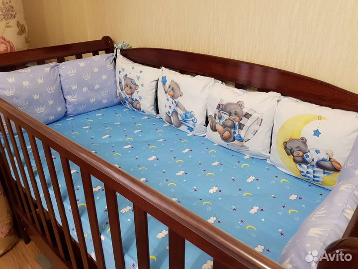 Детская кроватка Феррария 6 в 1 Лель