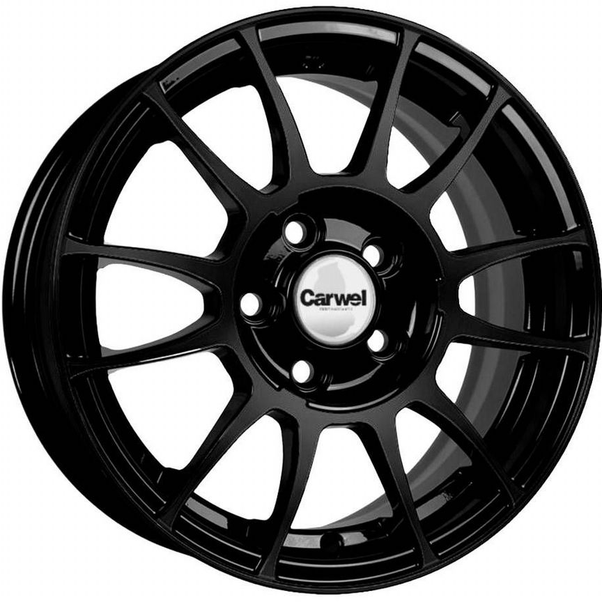 Диски Carwel Лухта 6x14 4x98 ET35 D58.6 BK