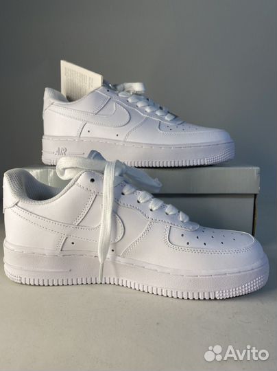 Кроссовки Nike Air force 1 белые