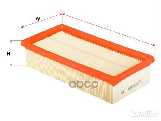 Фильтр воздушный mitsubishi colt 04/SMART A1076