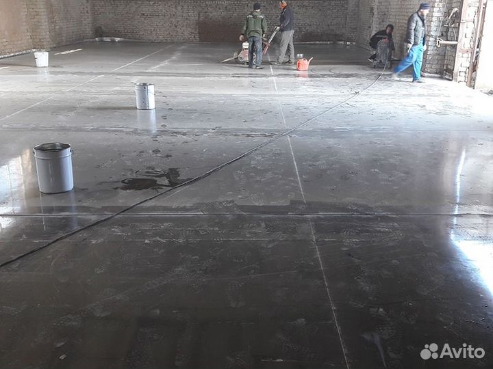 Промышленные бетонные полы. Полимерные полы