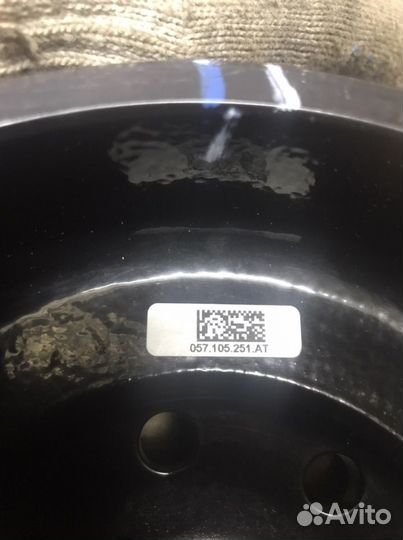 Шкив коленвала ауди SQ7 4.0tdi CZA