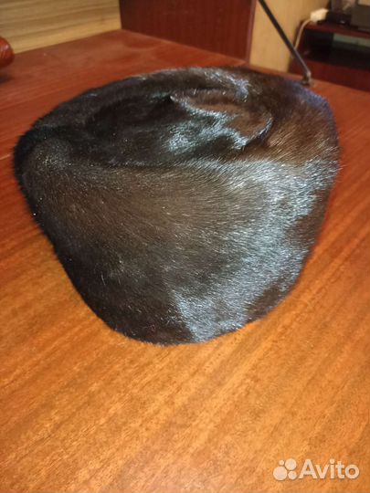 Норковая шапка мужская